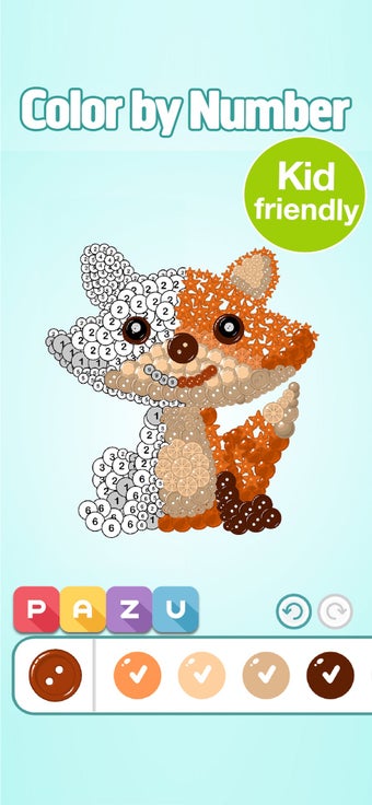 Imagen 2 para Color by Number rainbow -…