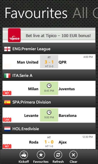 Imagen 0 para Futbol24 for Windows 10