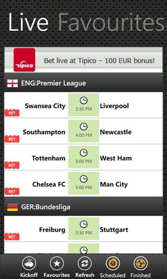 Imagen 3 para Futbol24 for Windows 10