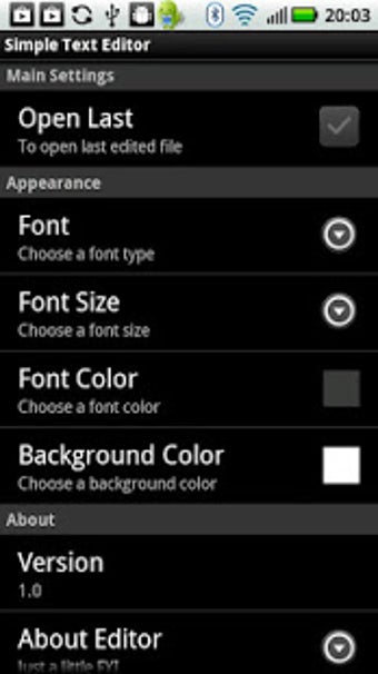 Image 1 for Simple Text Editor