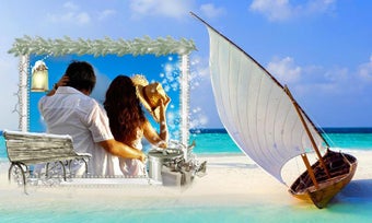 Image 1 for Honeymoon Photo Frames