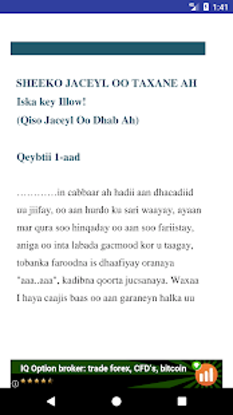 Image 0 for Sheeko Jacayl Iska key il…