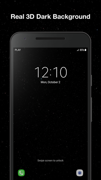 Image 2 for Black Live Wallpaper PRO