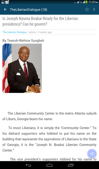 Imagen 0 para Liberian News App