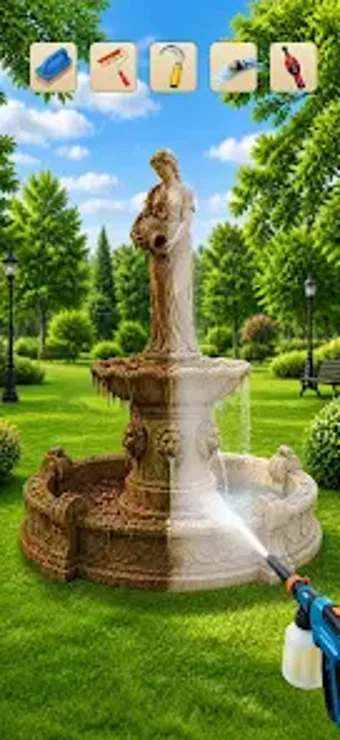 Imagen 0 para Lawn Makeover: ASMR Clean…