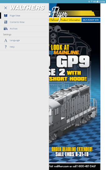 Imagen 3 para Walthers Mobile App
