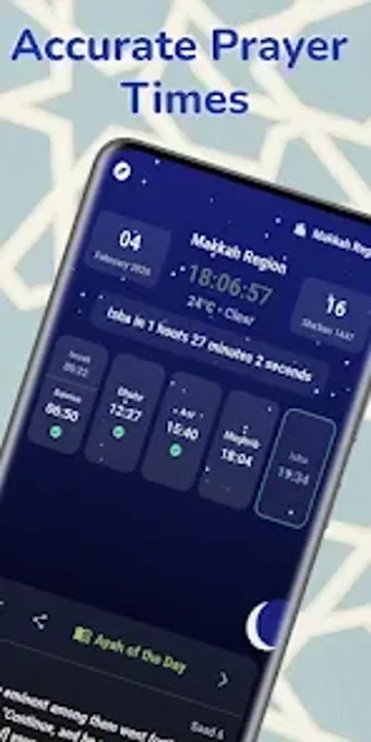 Image 0 for Safaa: Prayer Times  Soci…