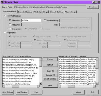 Image 0 for Filename Magic Pro