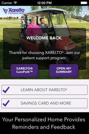 Image 0 for XARELTO Patient Center