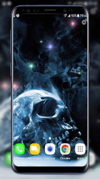 Imagen 1 para Skulls Live Wallpaper