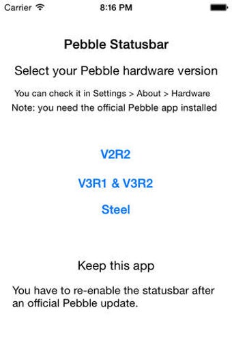 Image 0 for Statusbar for Pebble