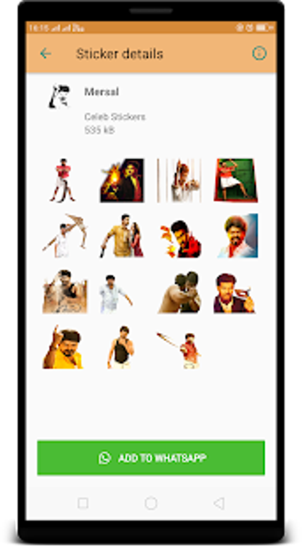 Imagen 2 para Vijay WAStickerApps : Tam…