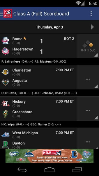 Imagen 1 para MiLB First Pitch