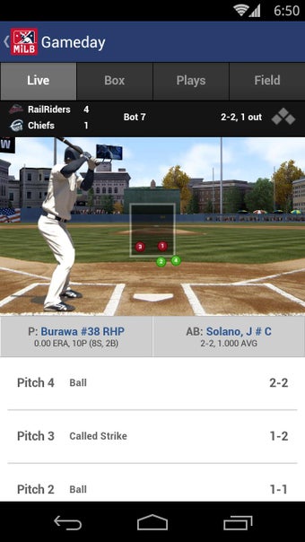 Imagen 5 para MiLB First Pitch