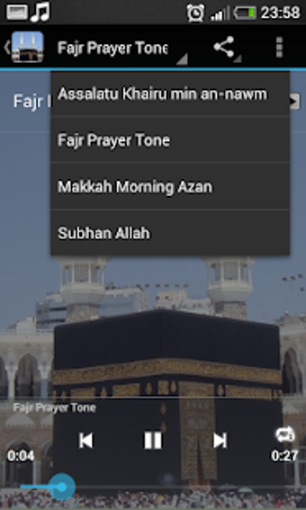 Imagen 1 para Fajr Azan MP3 Ringtones