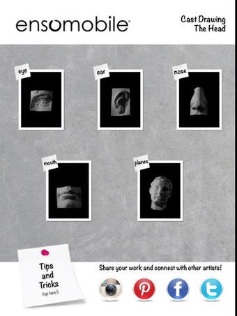 Image 0 for Cast Drawing - The Head