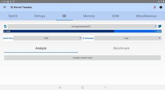 Image 1 for 3C Kernel Tweaker (root)