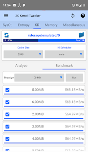 Image 2 for 3C Kernel Tweaker (root)