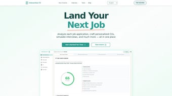 Imagen 0 para Interactive CV