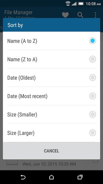 Imagen 1 para HTC File Manager