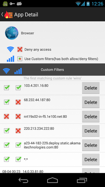 Image 1 for NoRoot Firewall
