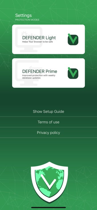 Image 1 for Defender for Safari