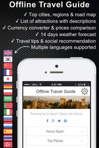 Turkey offline Travel Guide & Map. City tours: Istanbul,Antalya,Dalyan ...