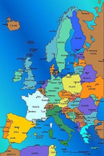 Image 0 for Map of Europe - European …