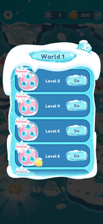 Imagen 1 para Word Frozen: Word Link Ga…