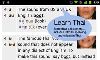 Imagen 2 para Thai <> English Dictionar…