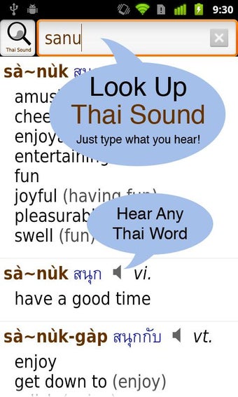 Imagen 1 para Thai <> English Dictionar…