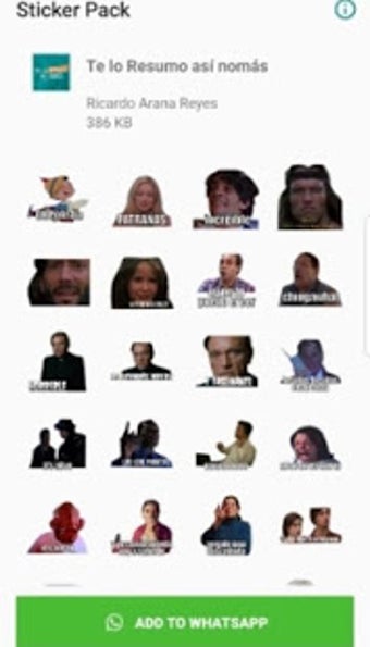 Image 1 for WAStickerApps - Te lo res…