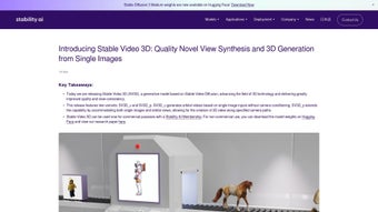 Imagen 0 para Stable Video 3D