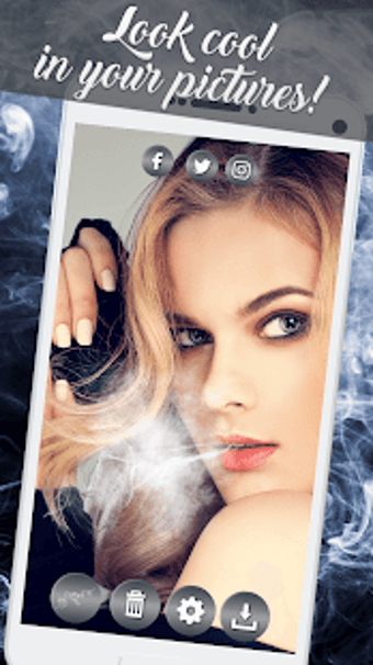 Imagen 1 para Real Smoke Effect on Phot…
