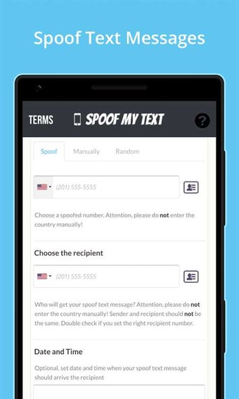 Image 0 for Spoof Text Message for Wi…