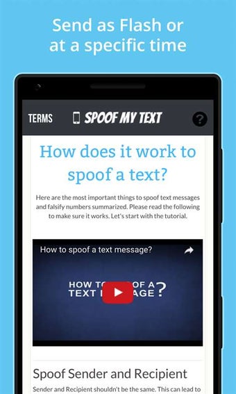 Image 1 for Spoof Text Message for Wi…