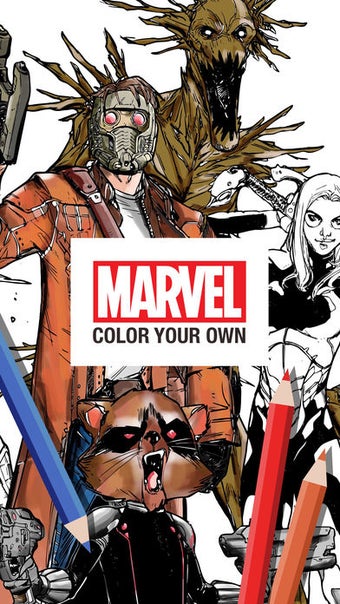 Image 2 for Marvel: Color Your Own