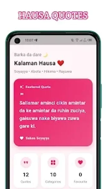 Image 0 for Hausa Quotes - Kalaman So…