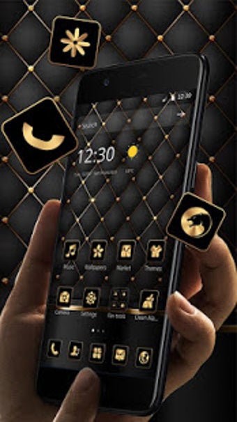 Imagen 3 para Gold Black Luxury Busines…