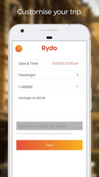 Image 0 for Rydo - Australia's taxi a…