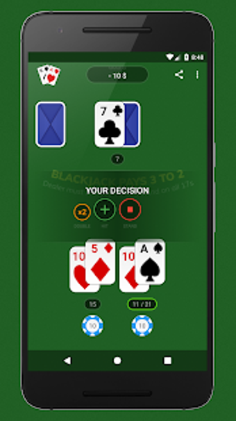 Imagen 2 para Blackjack - Free & Offlin…