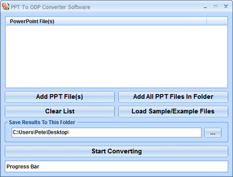 Image 0 for PPT To ODP Converter Soft…