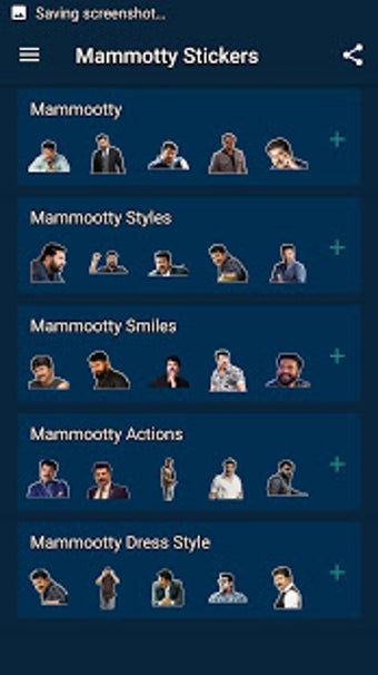 Imagen 2 para Mammootty stickers for wh…