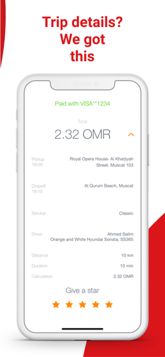 Image 3 for OTAXI: Oman Taxi Booking …