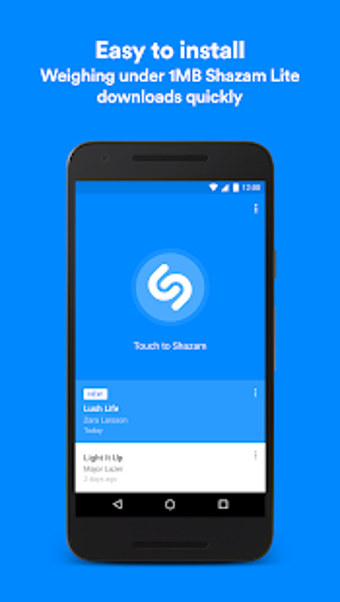 Imagen 1 para Shazam Lite - Discover Mu…