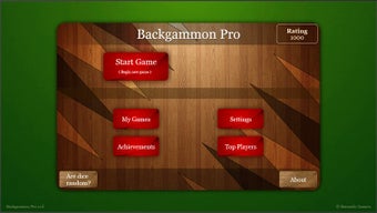 Imagen 0 para Backgammon Pro for Window…