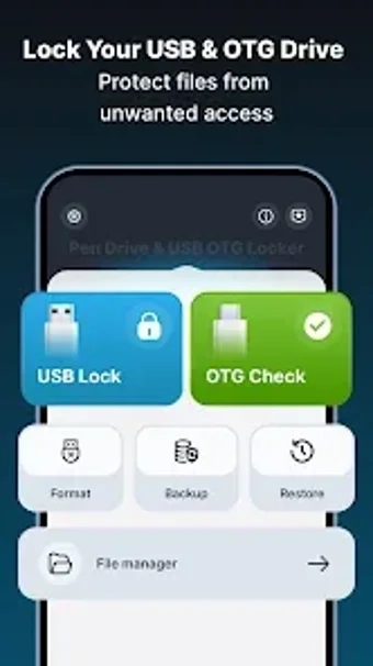 Image 0 for Pen Drive  USB OTG Locker