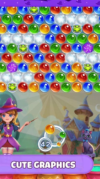 Imagen 1 para Witch Magic: Bubble Shoot…