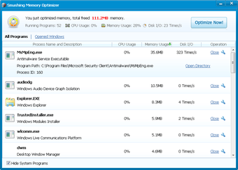 Image 0 for Smashing Memory Optimizer