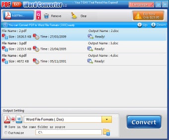 Image 0 for Abdio PDF to Word Convert…